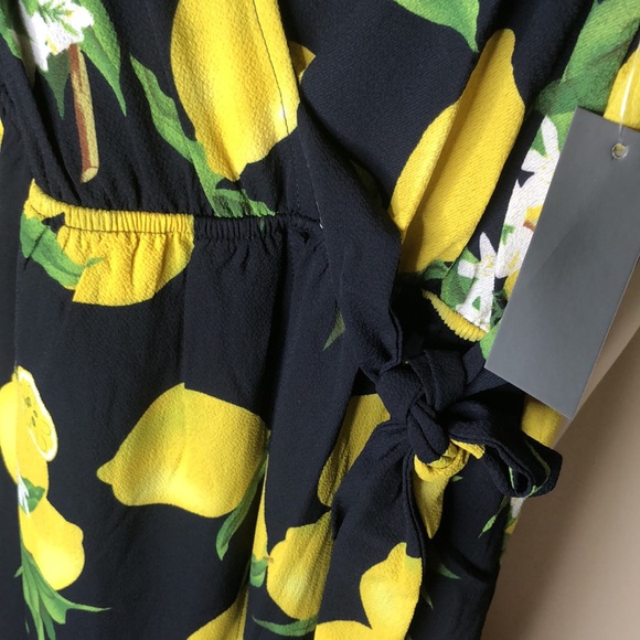 Lemon & Navy Dress - Picture 10 of 13